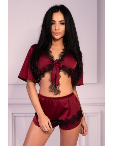 Maurea set satin t-shirt + shorts, Livia Corsetti lc 90562