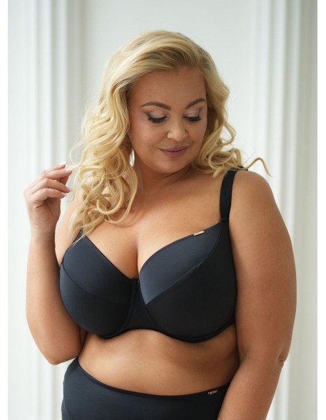 Bra bathing soft Krisline Beach black